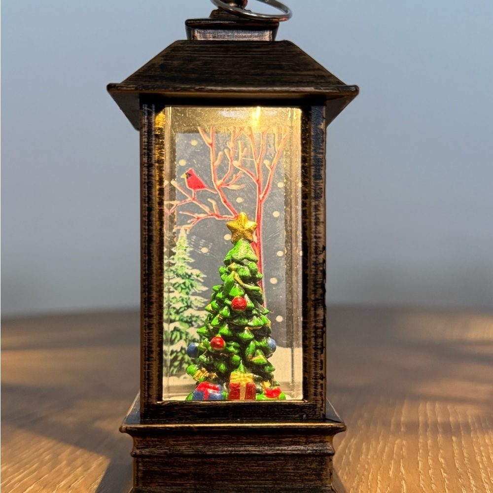 Christmas LED Tree Lantern | Mini Holiday Decor Night Light